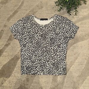 BRANDY MELVILLE CHEETAH TOP